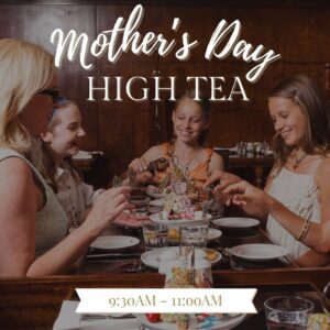 Mother's Day High Tea Tickets (City Hall | Sunday 10th May | 9:30am-11am)