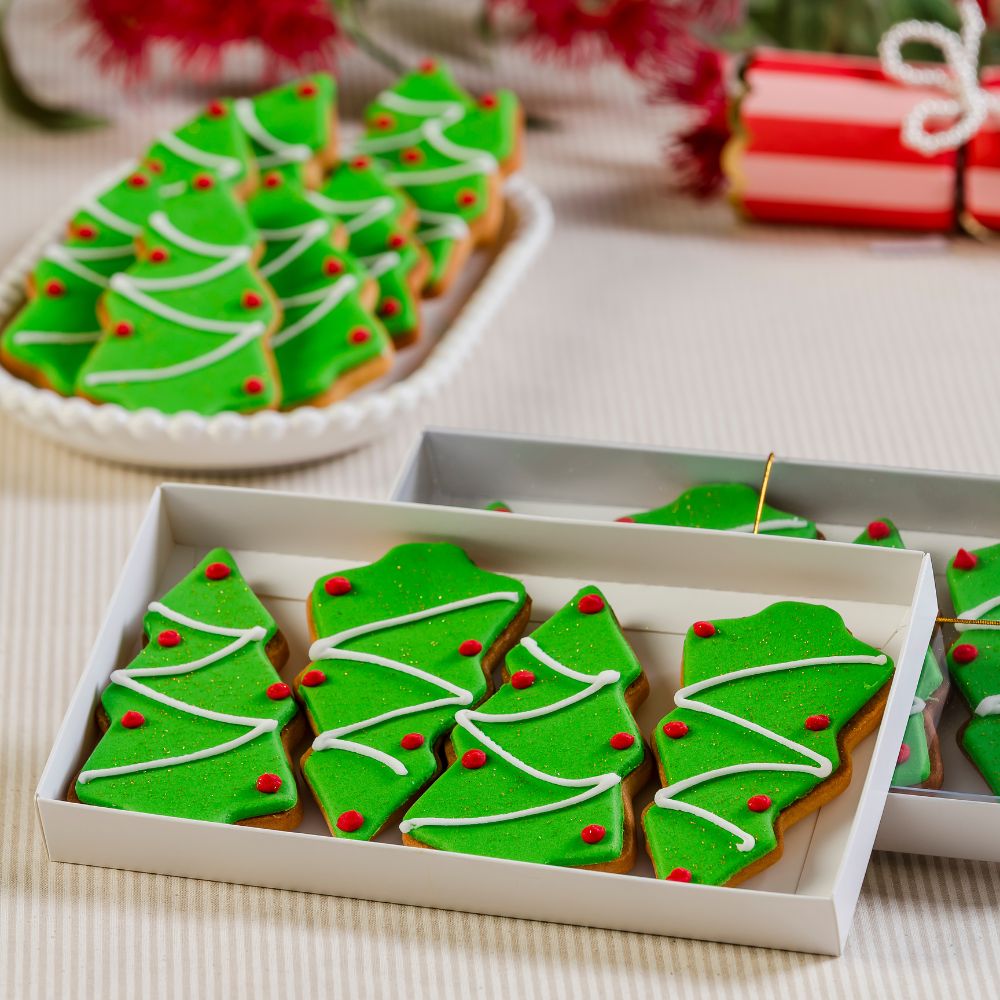 Christmas Tree Biscuits - Gift Box (4)