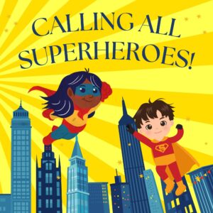 Superhero High Tea Online E-Tickets (City Hall - Wednesday 24th September)