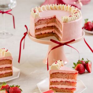 Merry Berry Christmas Cake